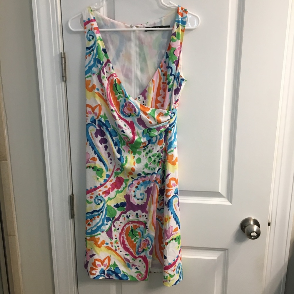 Lauren Ralph Lauren multi color dress